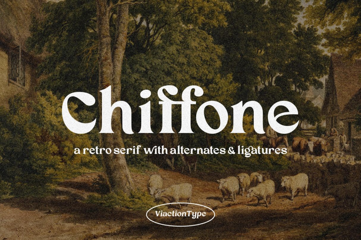 Chiffone - Retro Serif