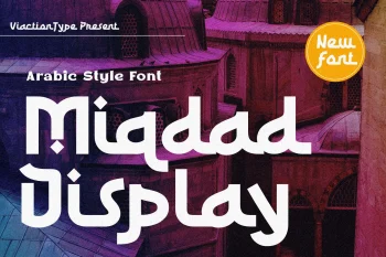 Miqdad – Display Font