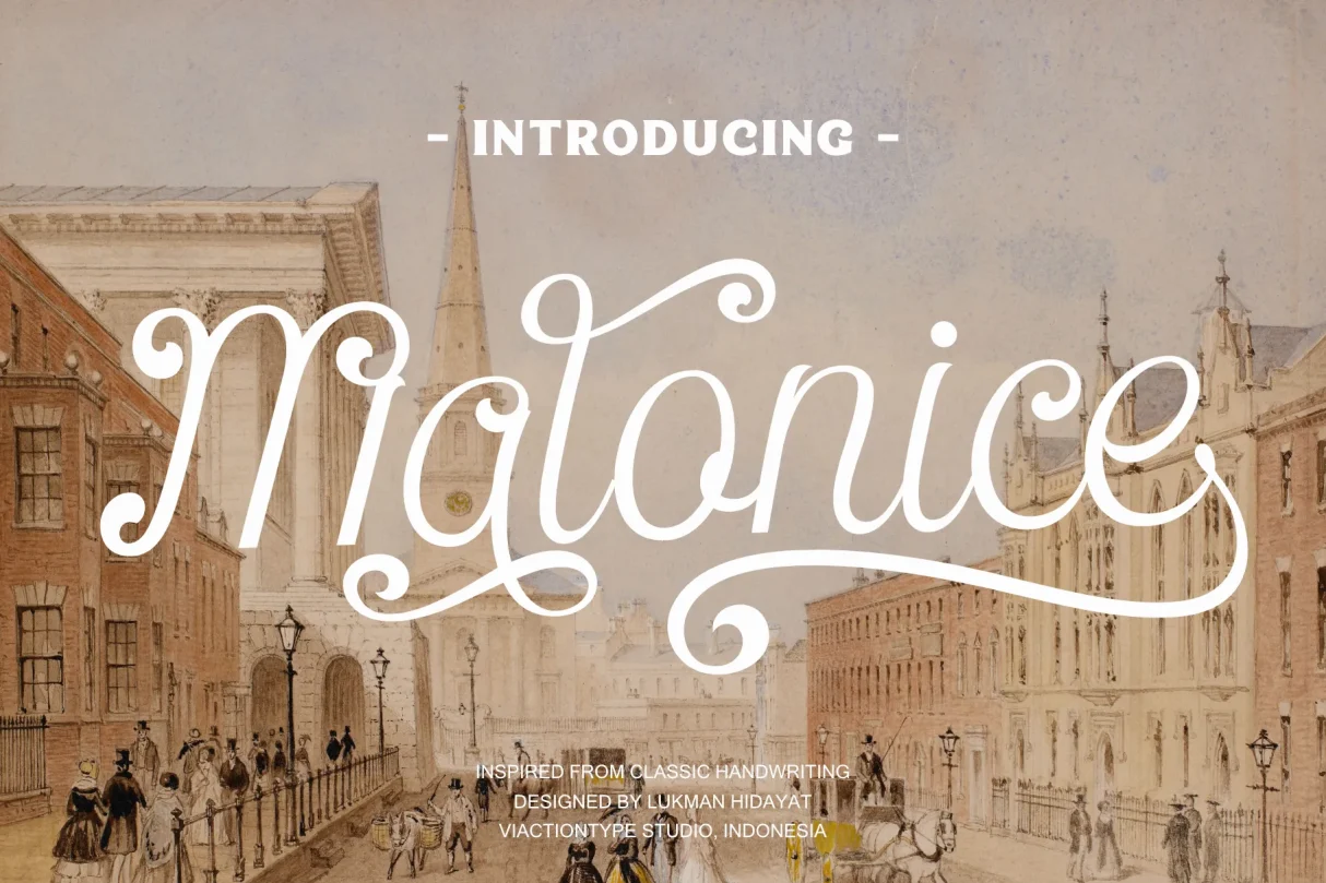 Malonice - Retro Script