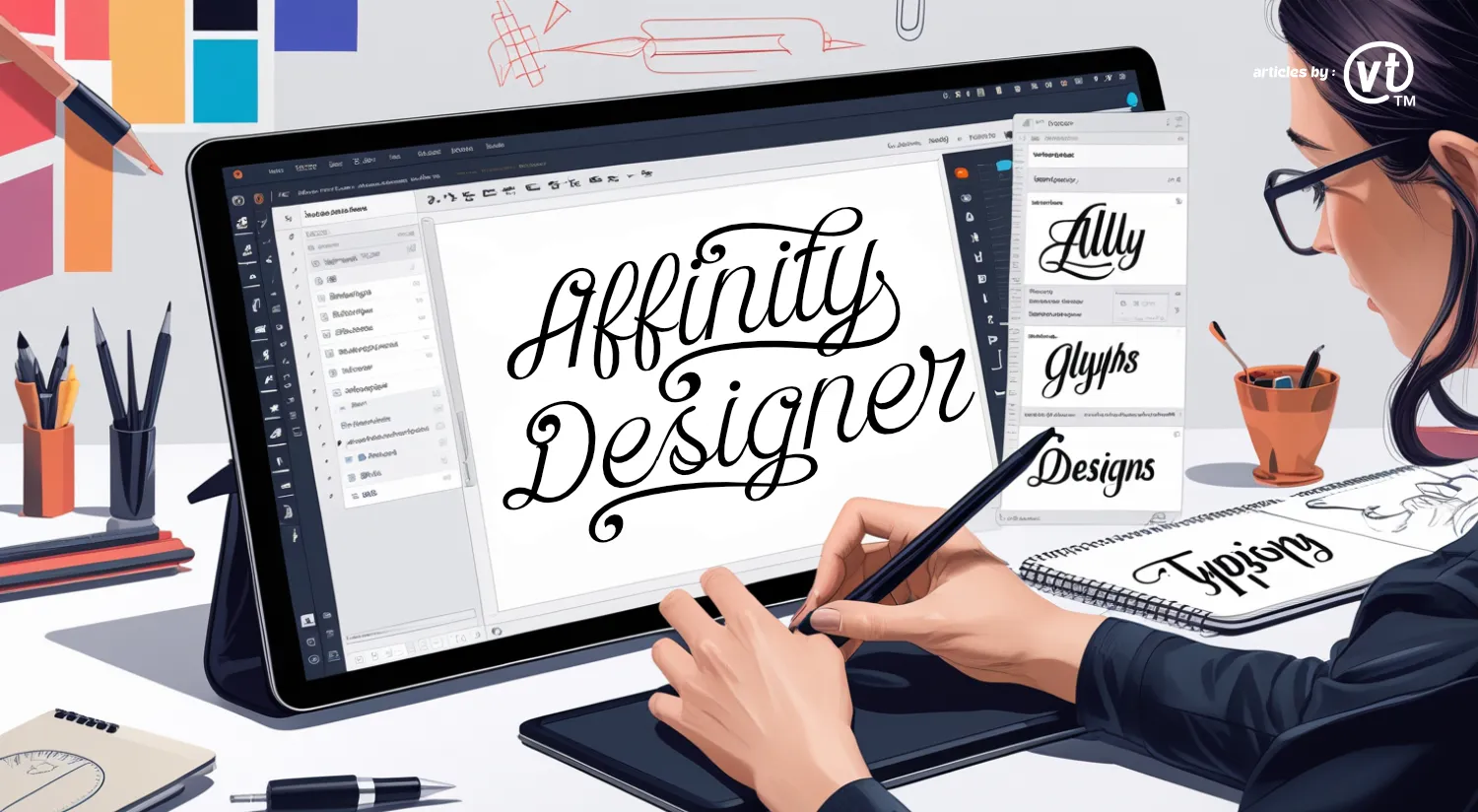 Step-by-Step: How to Access and Use OpenType Alternate Glyphs in Affinity Designer