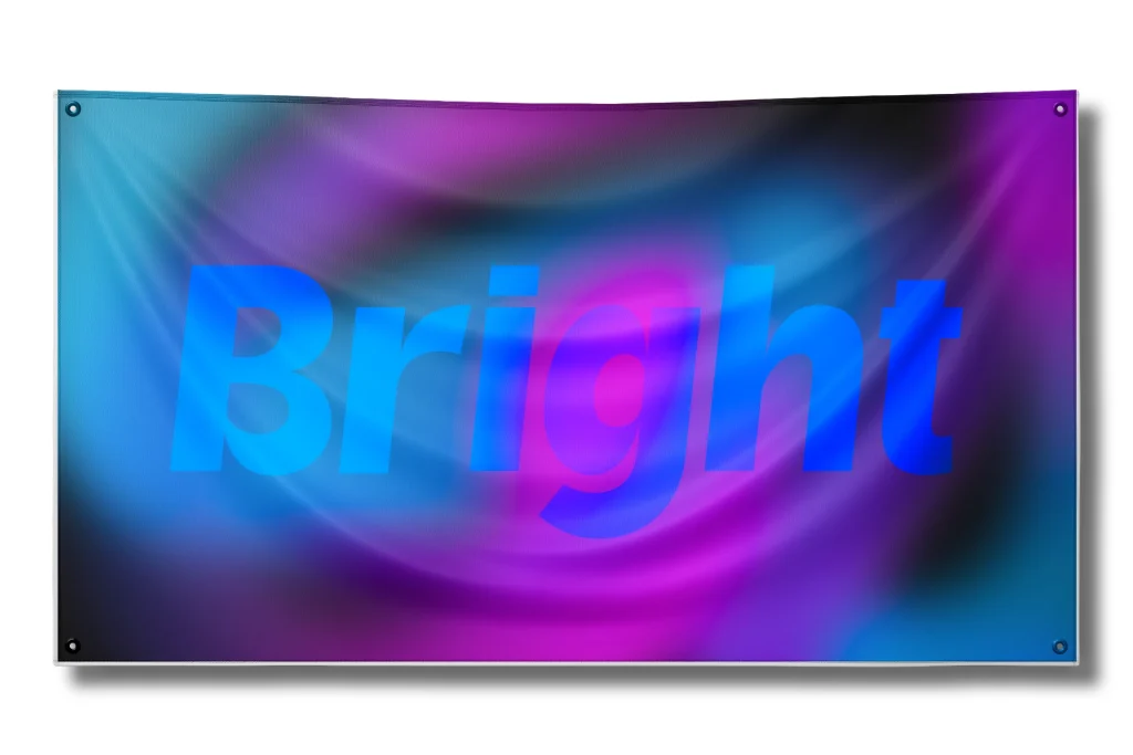 bright gradient background