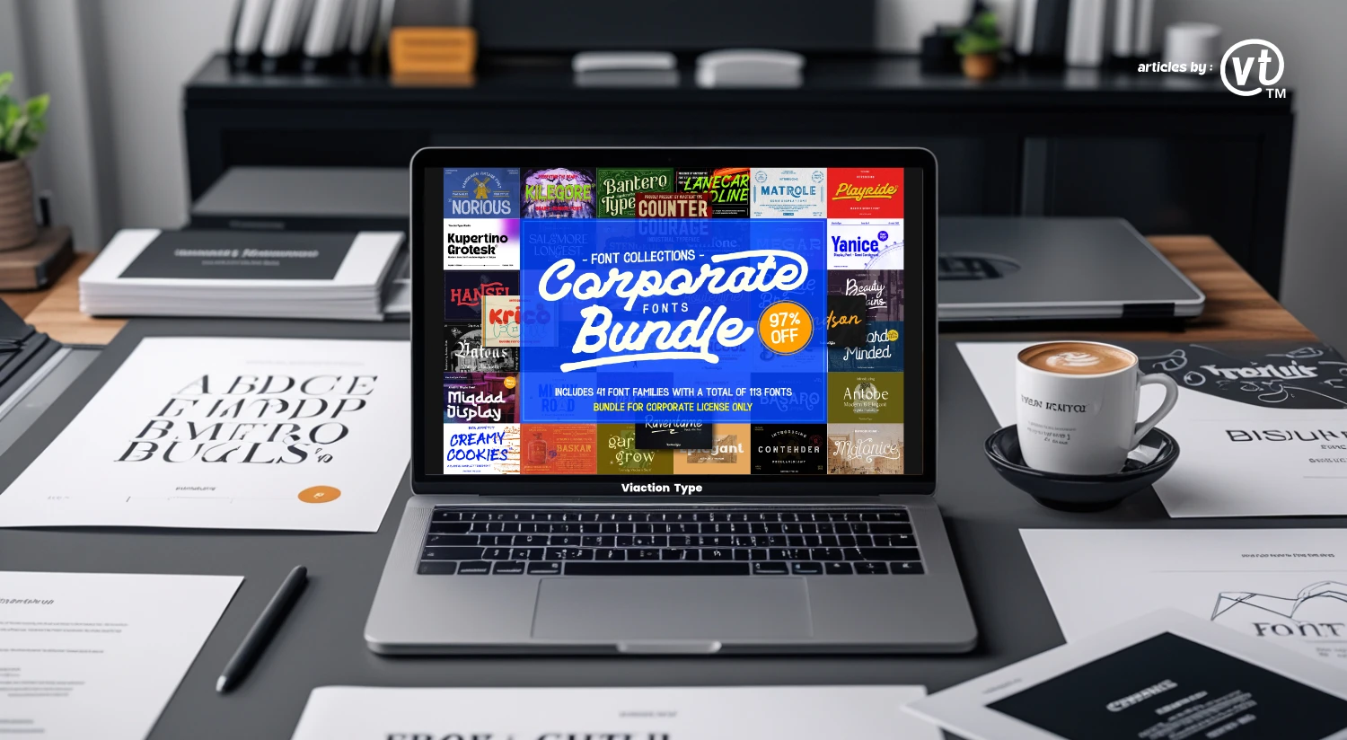 Unlock Professional Design with the Corporate Font Bundle: Save 97% Today!