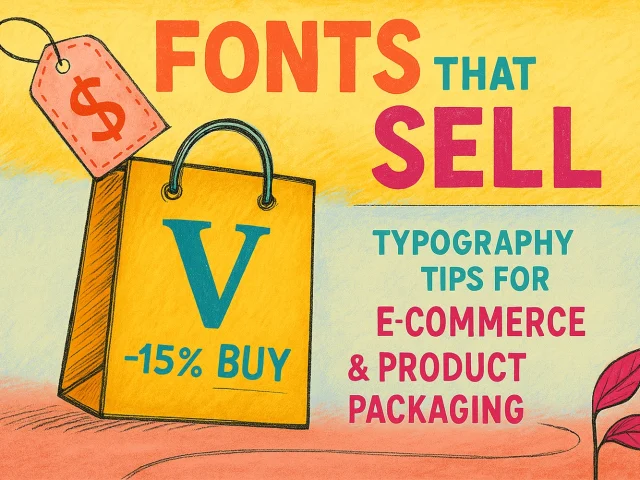 Fonts That Sell: Typography Tips for E-commerce & Product Packaging