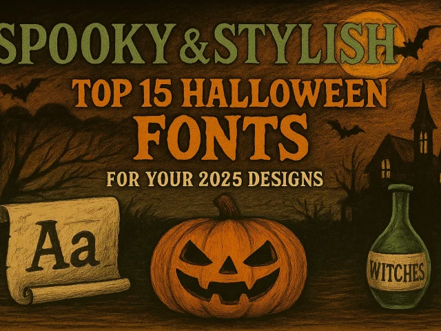 Spooky & Stylish: Top 15 Halloween Fonts for Your 2025 Designs