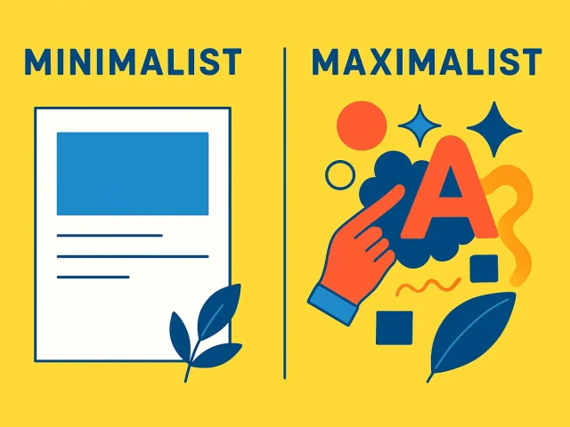Minimalist vs Maximalist Design: Which One Is More Effective?