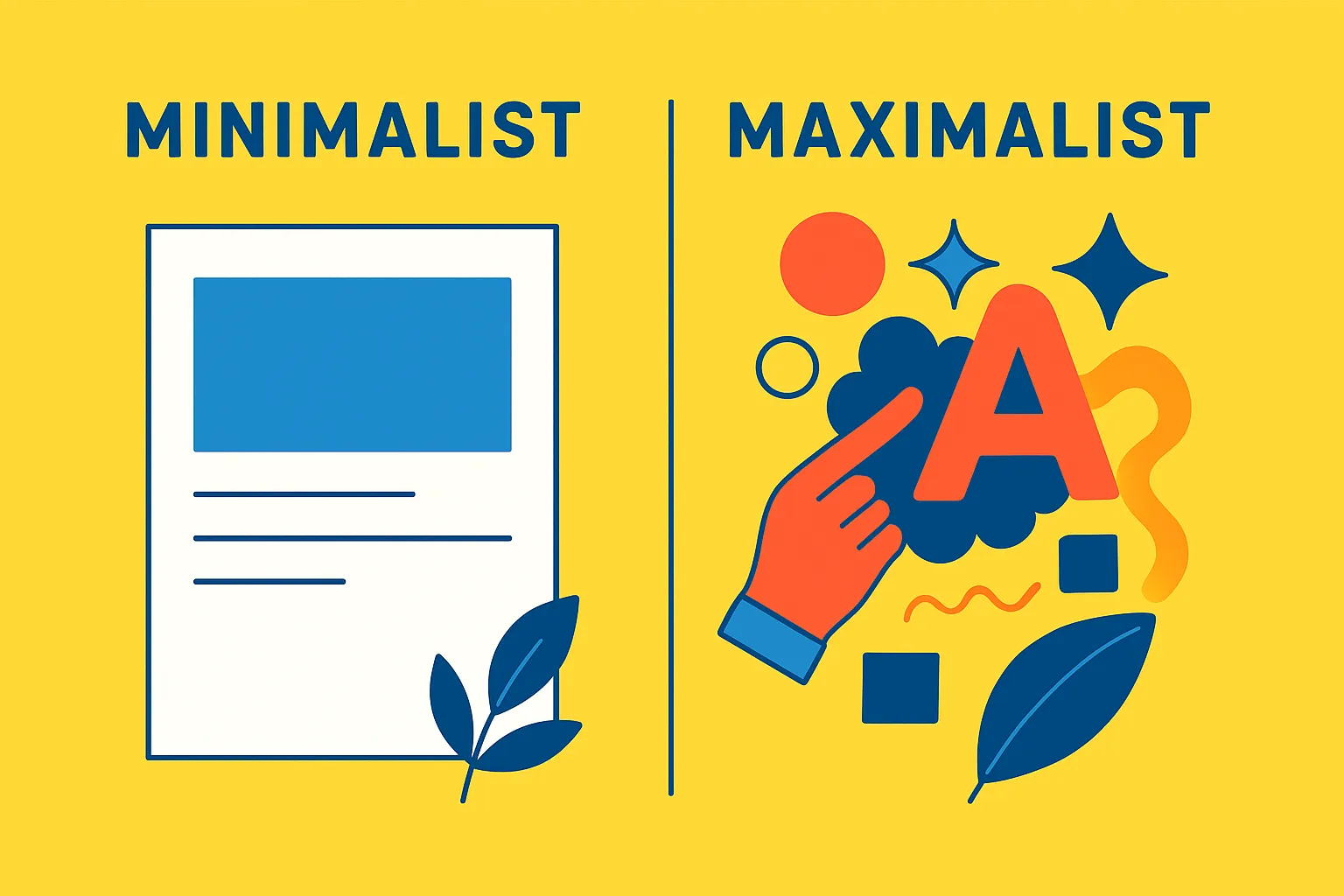 Minimalist vs Maximalist Design: Which One Is More Effective?