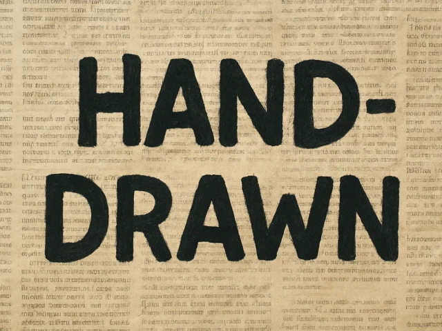 Why Designers Are Returning to Hand-Drawn Typography in the AI Era