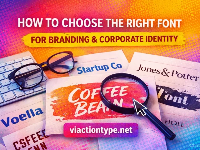 How to Choose the Right Font for Branding and Corporate Identity (Complete Guide for Designers & Businesses)