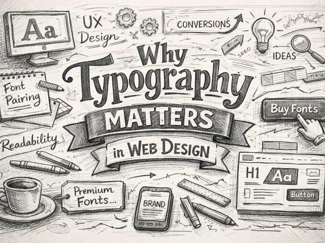 Why Typography Matters in Web Design: A Complete Guide for Better UX and Higher Conversions