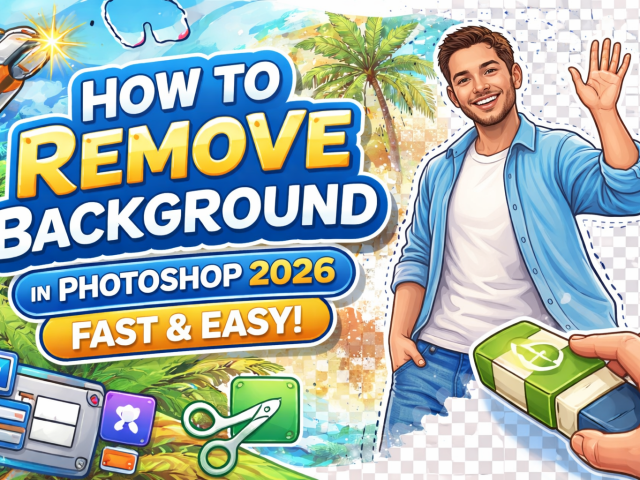 How to Remove Background in Photoshop 2026 (Fast & Easy)